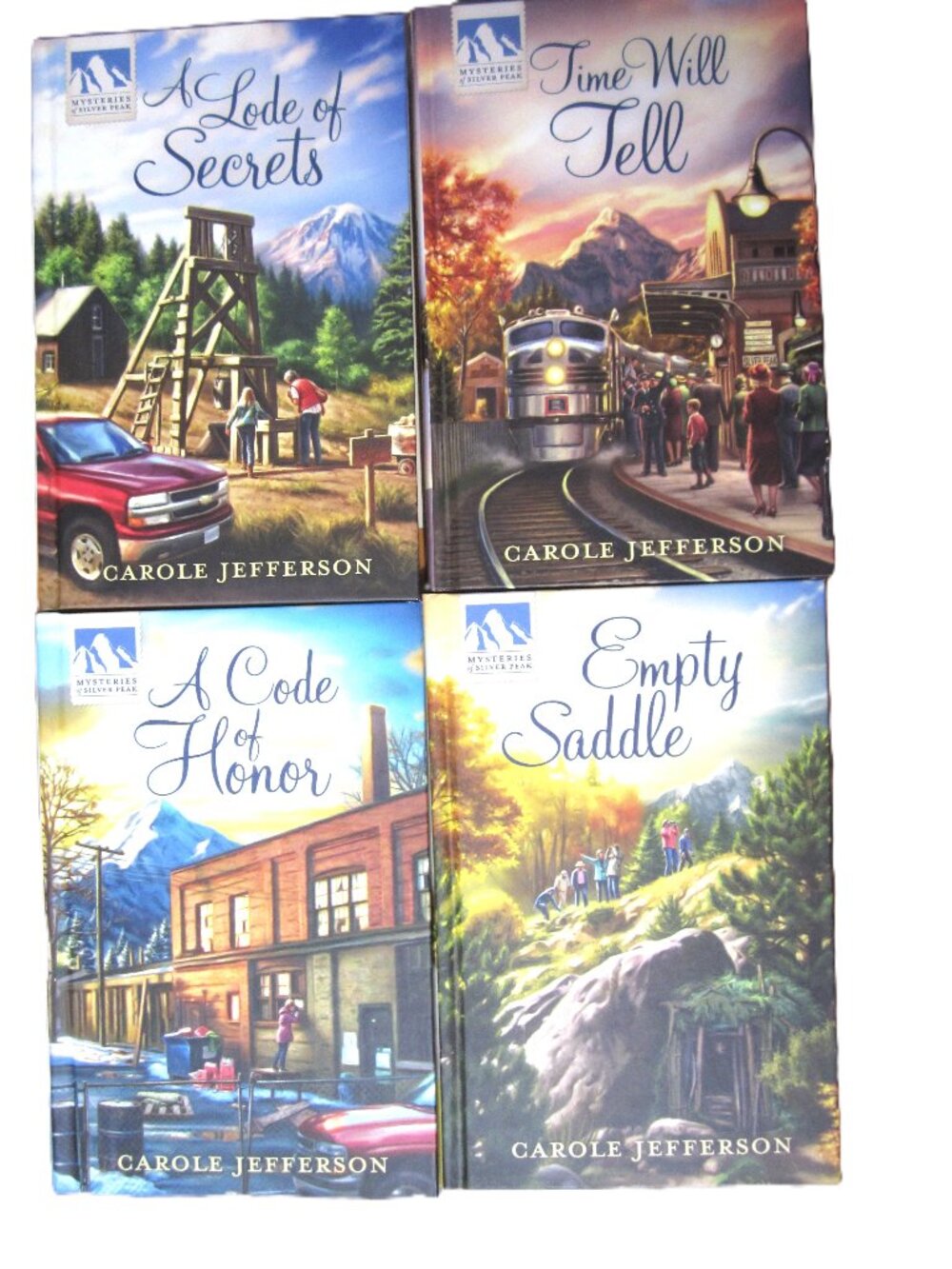 Guideposts Clean Novels Mysteries of Silver Peak Books 5-8 Hardback